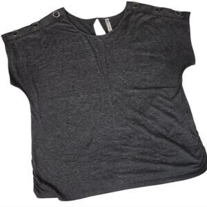 Charcoal Gray | Woman's Short Sleeve Tee | 2X
